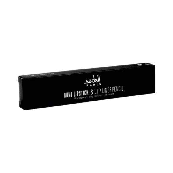 Sedell Professional Mini Lipstick & Lip Liner Pencil - 02 Shade (1.8g) - Sedell