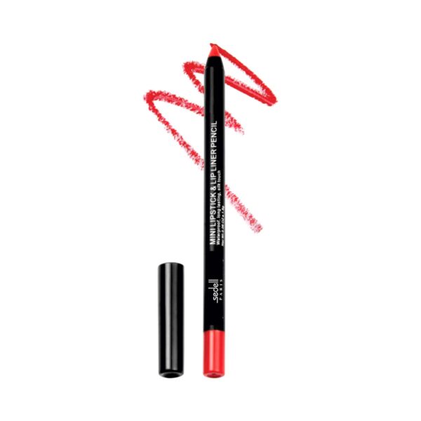 Sedell Professional Mini Lipstick & Lip Liner Pencil - 06 Shade (1.8g) - Sedell