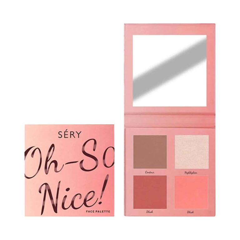 Sery 3-In-1 Oh So Nice Face Make Up Palette - Just Peachy (18g) - Sery