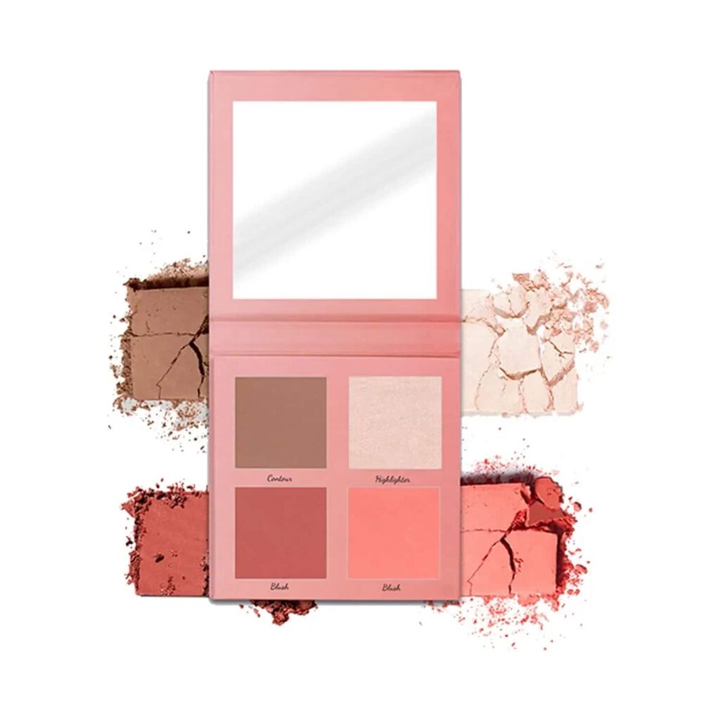 Sery 3-In-1 Oh So Nice Face Make Up Palette - Just Peachy (18g) - Sery