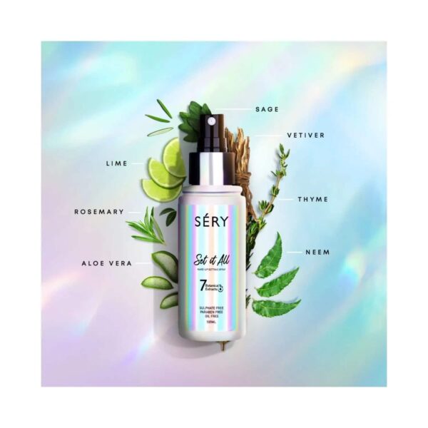Sery Set It All Setting Spray With 7 Botanical Extracts - (100ml) - Sery