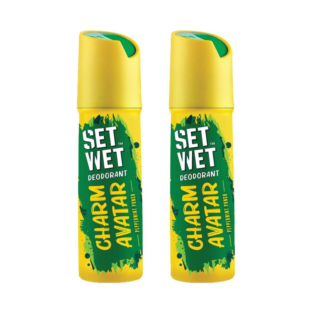Set Wet Charm Avatar Body Spray Perfume for Men (2 pcs) - Set Wet
