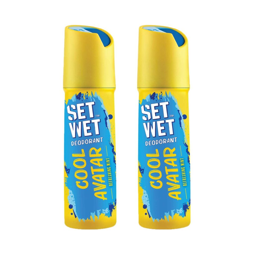 Set Wet Cool Avatar Body Spray Perfume for Men (2 pcs) - Set Wet
