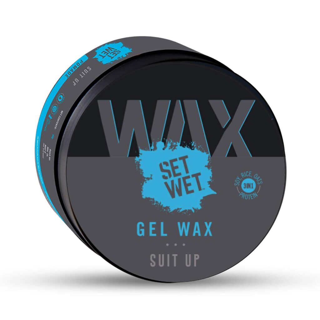 Set Wet Hair Gel Wax For Men (60 g) - Set Wet