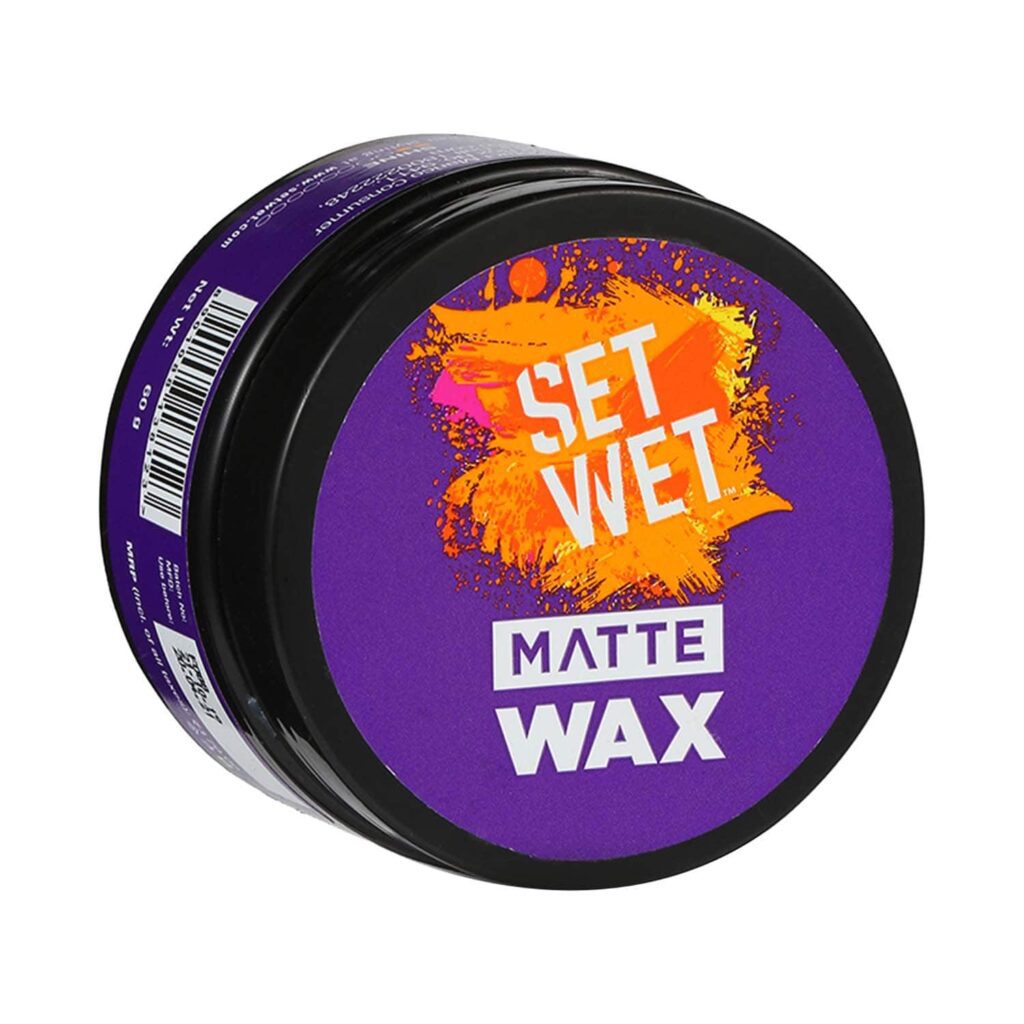 Set Wet Matte Hair Wax for Men (60 g) - Set Wet
