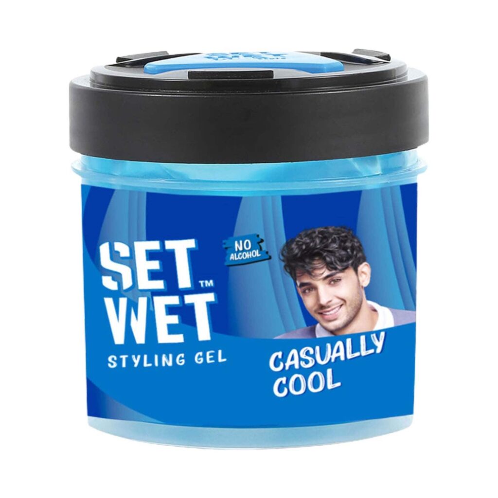 Set Wet Styling Hair Casually Cool Gel for Men (250 g) - Set Wet