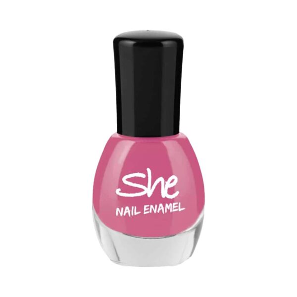 She Makeup Nail Enamel - 204 Mauve Pink (8ml) - She