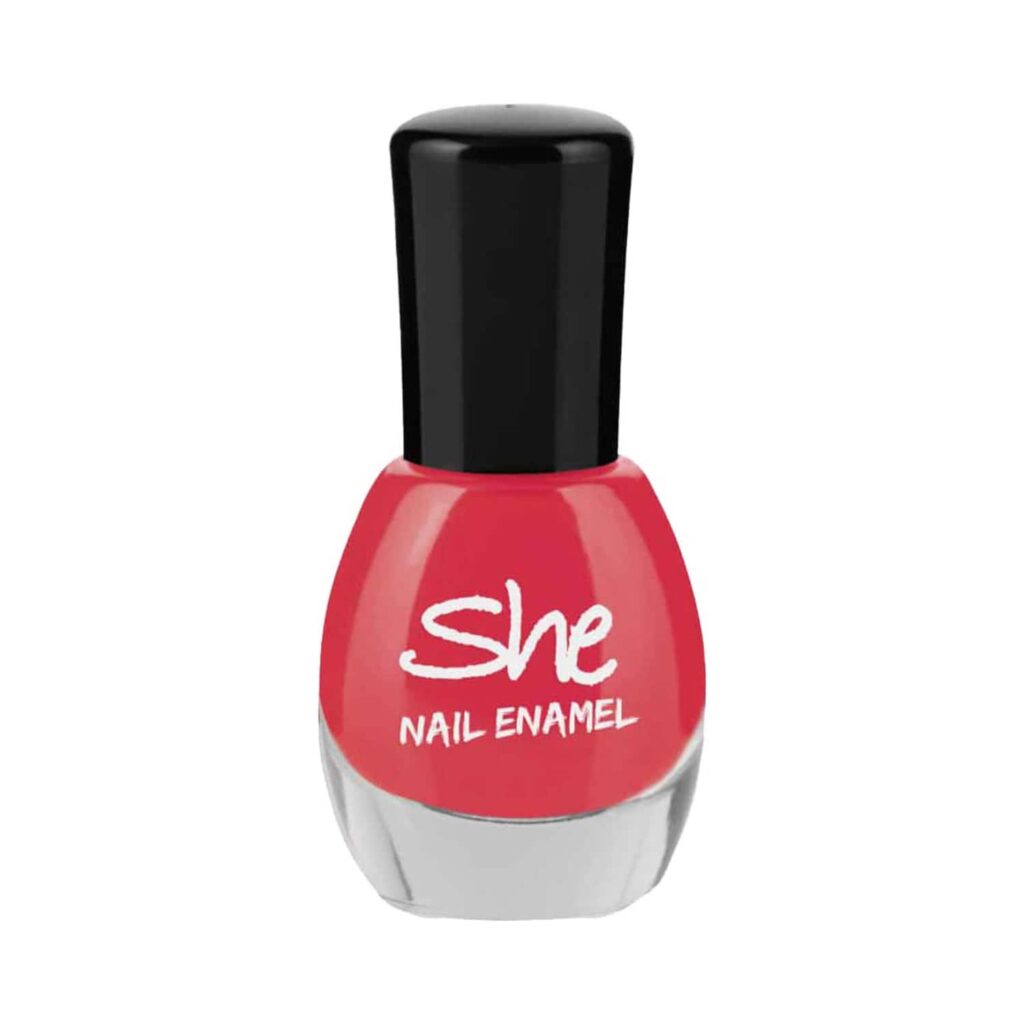 She Makeup Nail Enamel - 207 Berry Pink (8ml) - She