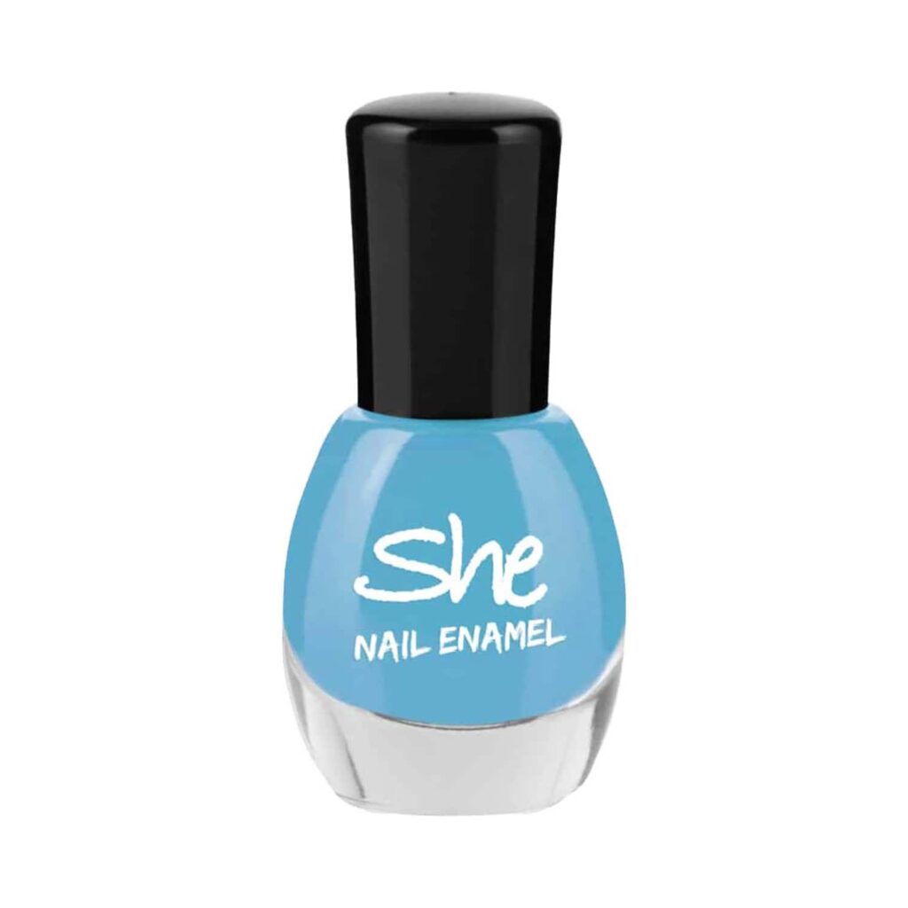 She Makeup Nail Enamel - 305 Surf Blue (8ml) - She