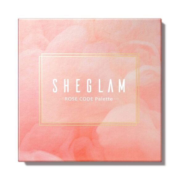 Sheglam 9-Color Shimmer Metallic Matte Eyeshadow Palette - Rose Code (10 g) - Sheglam