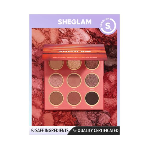 Sheglam Beach Sunset Eyeshadow Palette - Beach Sunset (12.5 g) - Sheglam