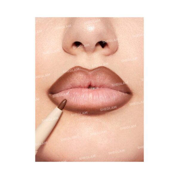 Sheglam Glam 101 Lipstick & Liner Duo - Warm Nutmeg (1.05 g) - Sheglam