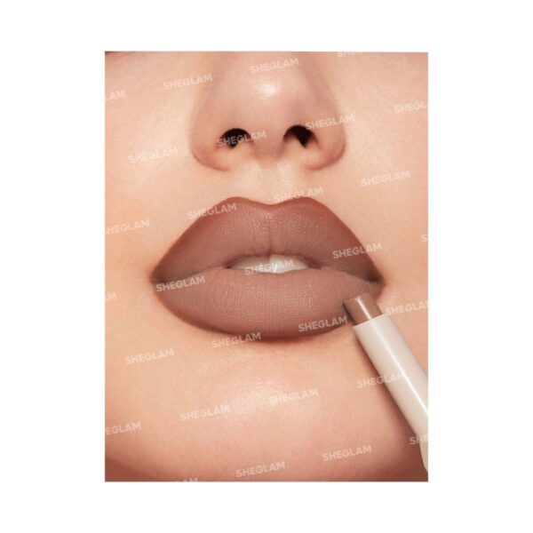 Sheglam Glam 101 Lipstick & Liner Duo - Warm Nutmeg (1.05 g) - Sheglam