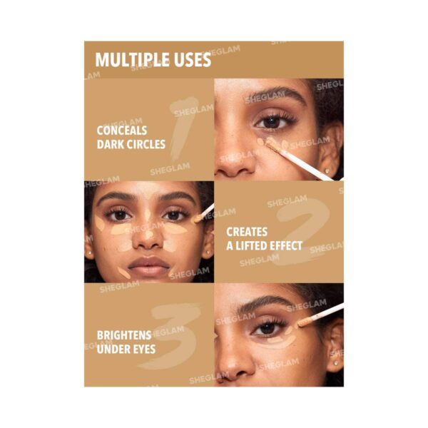Sheglam Like Magic 12Hr Full Coverage Concealer - Sand (3.8 g) - Sheglam