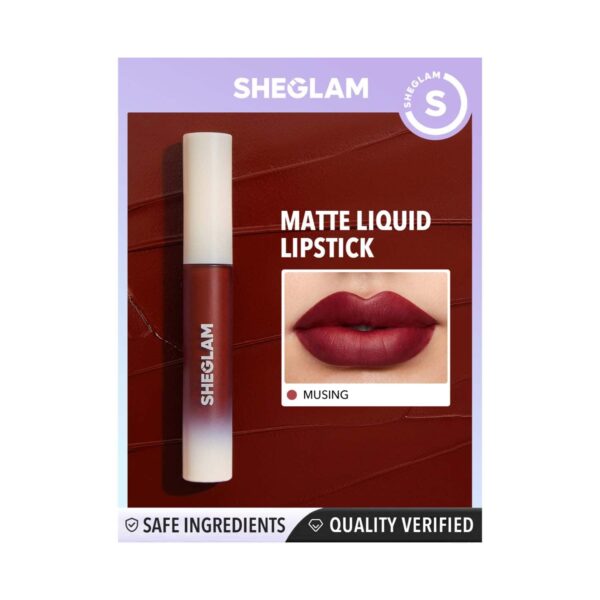 Sheglam Matte Allure Liquid Lipstick - Musing (3.1 g) - Sheglam