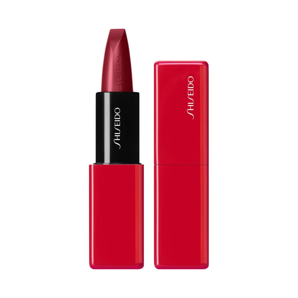 Shiseido Techno Satin Gel Lipstick - 411 Scarlet Cluster (3.3g) - Shiseido