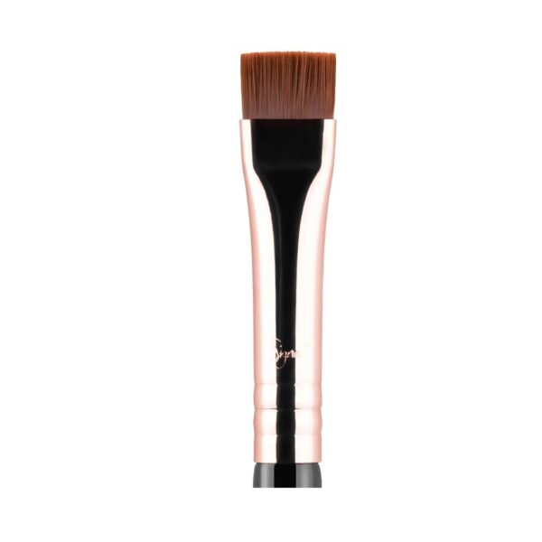 Sigma Beauty E15 Flat Definer Brush - Black/Chrome - Sigma Beauty