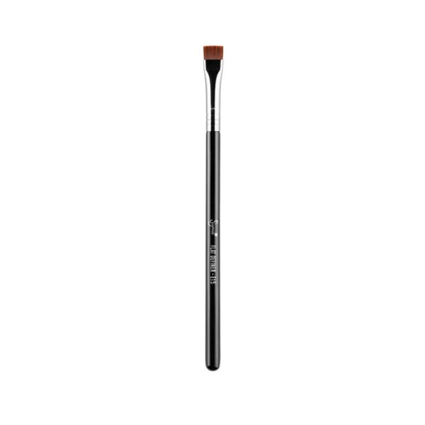 Sigma Beauty E15 Flat Definer Brush - Black/Chrome - Sigma Beauty