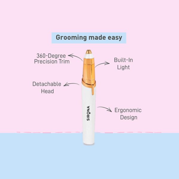 Sirona Electric Eyebrow Trimmer Razor - Sirona