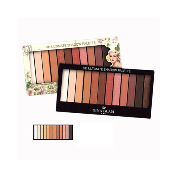 Sivanna Gina Glam HD Ultimate Eyeshadow Palette - 03 Shade (20g) - Sivanna