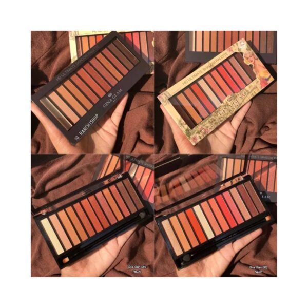 Sivanna Gina Glam HD Ultimate Eyeshadow Palette - 03 Shade (20g) - Sivanna