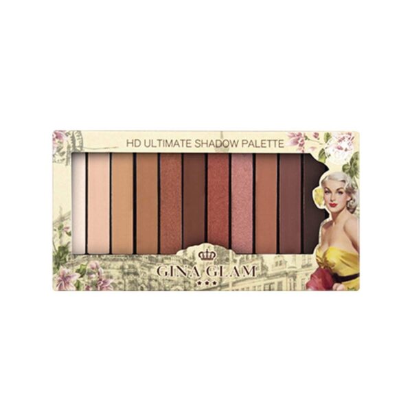 Sivanna Gina Glam HD Ultimate Eyeshadow Palette - 03 Shade (20g) - Sivanna