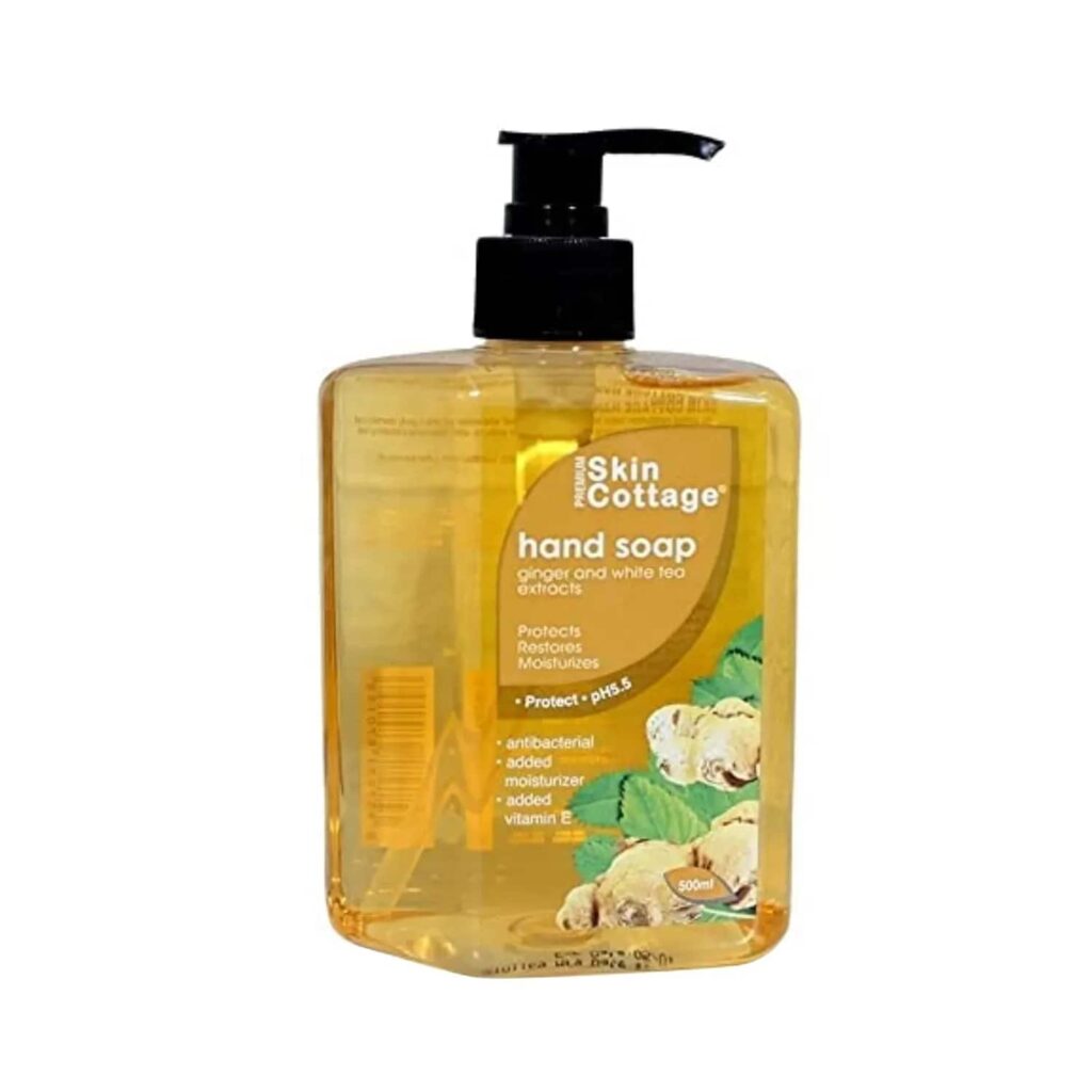 SKIN COTTAGE Ginger & White Tea Hand Wash (500ml) - SKIN COTTAGE
