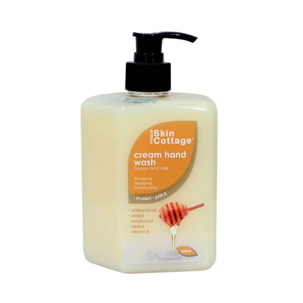SKIN COTTAGE Honey & Milk Hand Wash (500ml) - SKIN COTTAGE