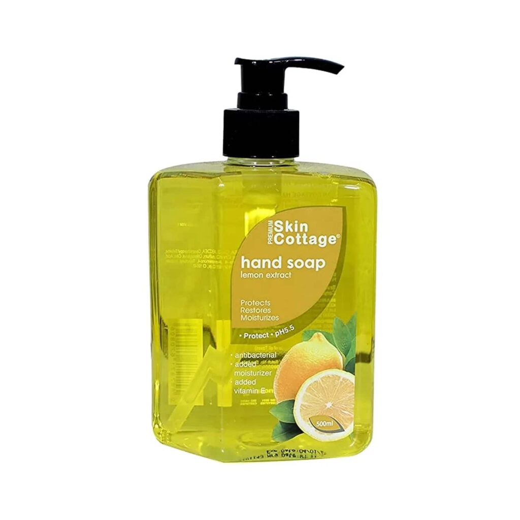 SKIN COTTAGE Lemon Extract Hand Wash (500ml) - SKIN COTTAGE