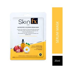 Skin Fx Refreshing & Glowing Serum Sheet Mask (25ml) - Skin Fx