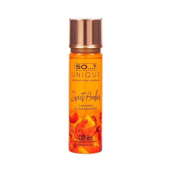 SO Unique Sweet Amber Body Mist (150ml) - SO