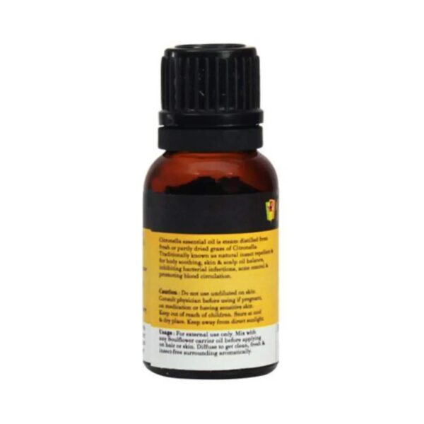 Soulflower Citronella Essential Oil - (15ml) - Soulflower