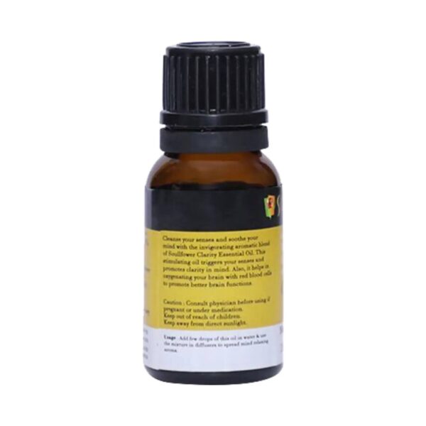Soulflower Clarity Essential Oil - (15ml) - Soulflower