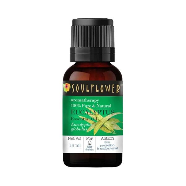 Soulflower Eucalyptus Essential Oil - (15ml) - Soulflower