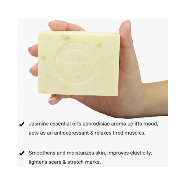 Soulflower Jasmine Night Soap - (150g) - Soulflower