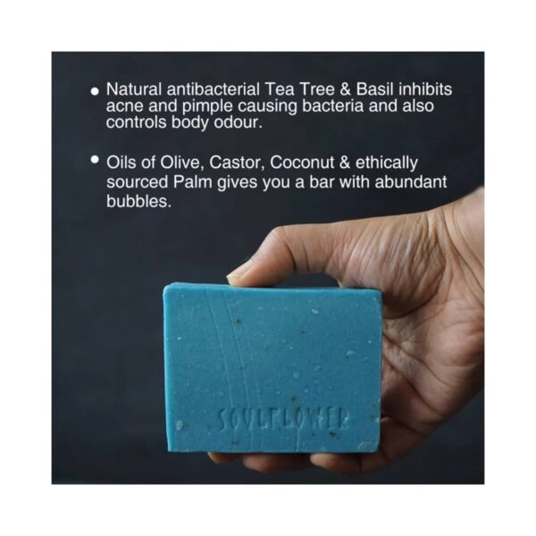 Soulflower Pure Tea Tree Soap - (150g) - Soulflower