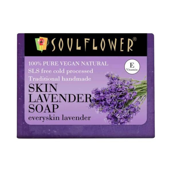Soulflower Skin Lavender Soap - (150g) - Soulflower