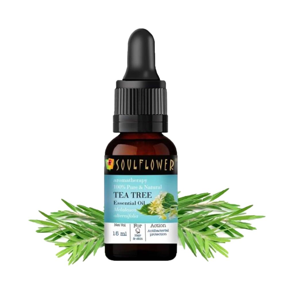 Soulflower Teatree Essential Oil (15ml) - Soulflower