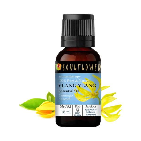 Soulflower Ylang Ylang Essential Oil (15 ml) - Soulflower