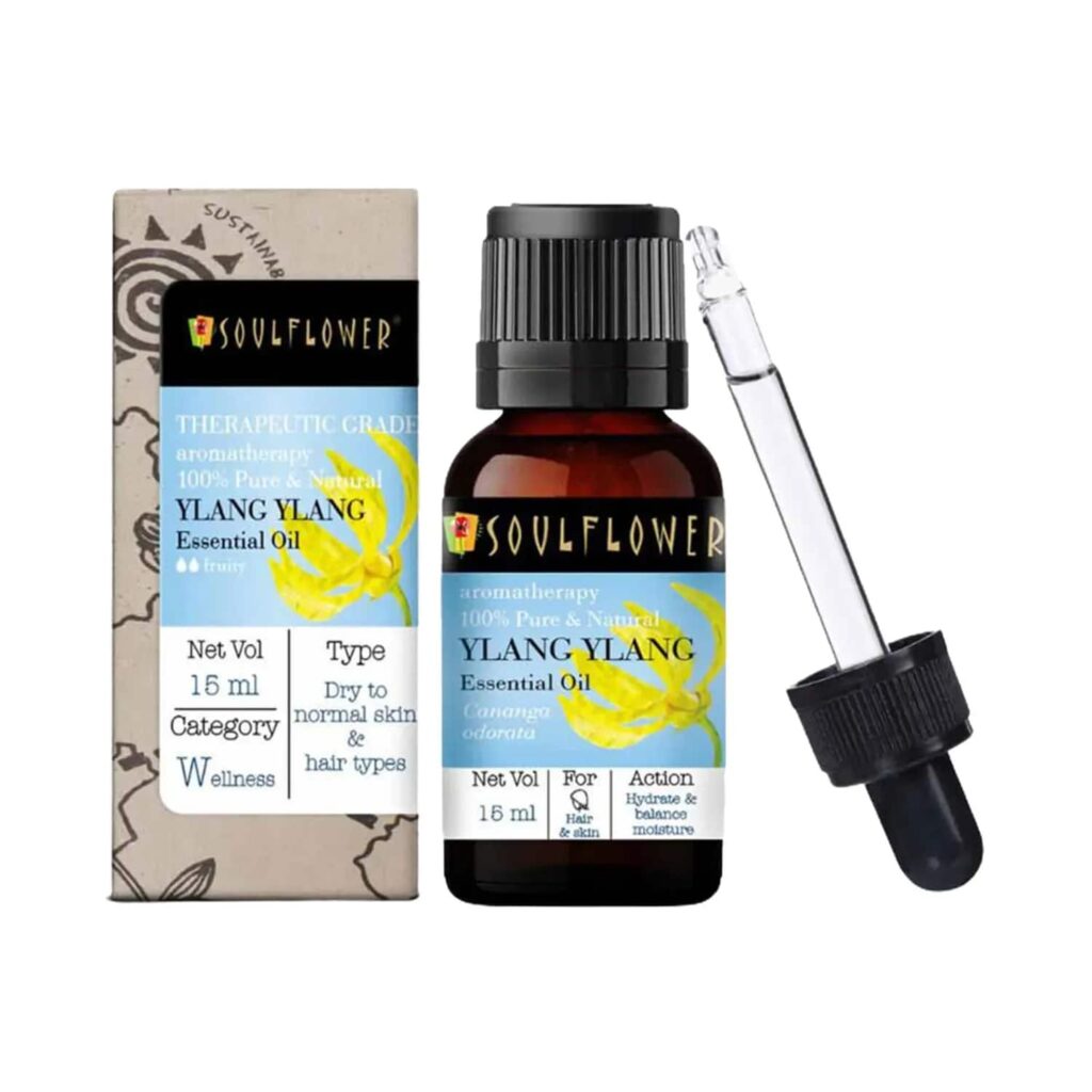 Soulflower Ylang Ylang Essential Oil (15 ml) - Soulflower