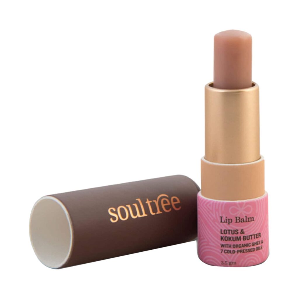 SoulTree Lotus & Kokum Butter Lip Balm (3.5g) - SoulTree