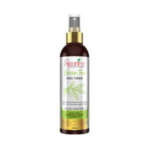 Spantra Green Tea Facial Skin Toner (200ml) - Spantra