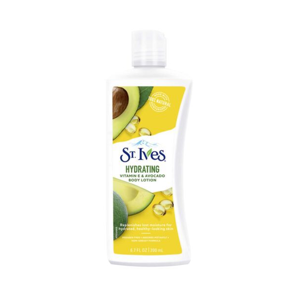 St. Ives Hydrating Vitamin E & Avocado Body Lotion (200ml) - St. Ives