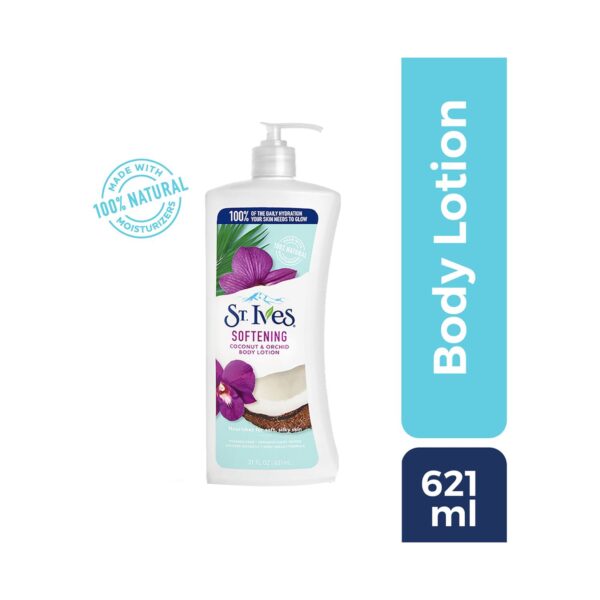 St. Ives Softening Coconut & Orchid Body Lotion (621ml) - St. Ives
