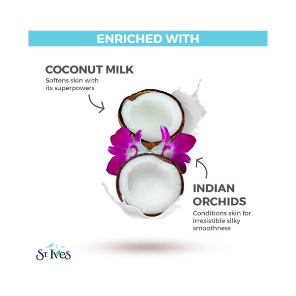 St. Ives Softening Coconut & Orchid Body Lotion (621ml) - St. Ives