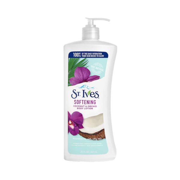 St. Ives Softening Coconut & Orchid Body Lotion (621ml) - St. Ives