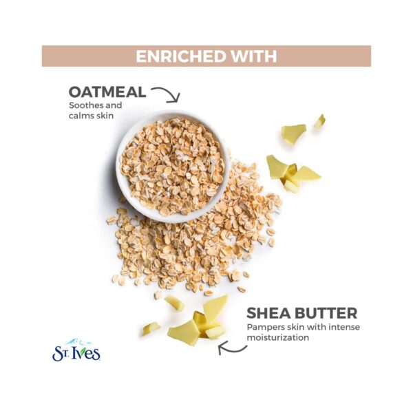 St. Ives Soothing Oatmeal & Shea Butter Body Lotion (400ml) - St. Ives