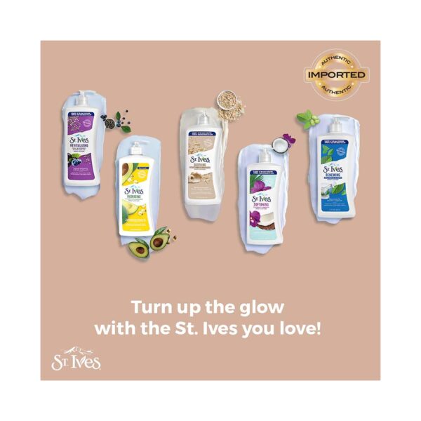 St. Ives Soothing Oatmeal & Shea Butter Body Lotion (621ml) - St. Ives