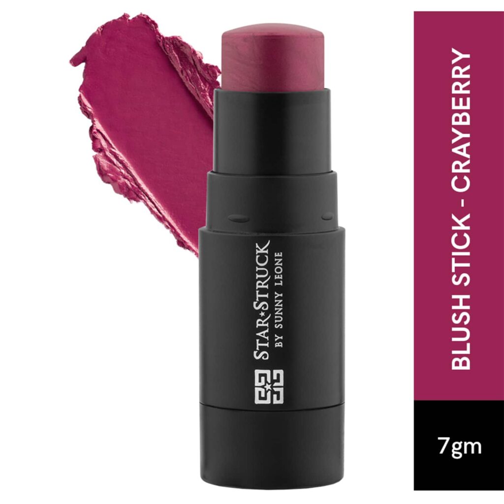 Star Struck by Sunny Leone Blush Stick - Crayberry (7g) - Star Struck by Sunny Leone