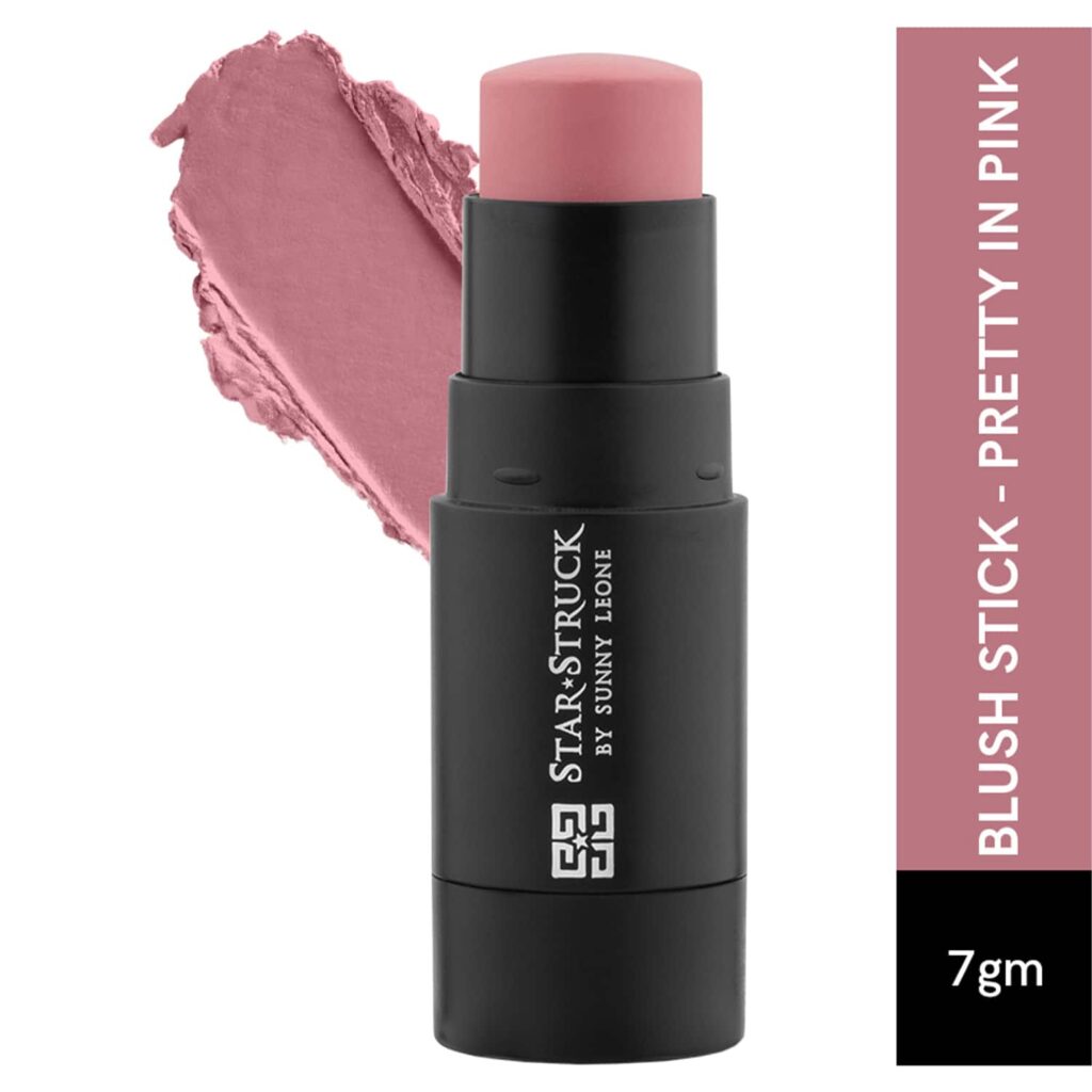 Star Struck by Sunny Leone Blush Stick - Pretty In Pink (7g) - Star Struck by Sunny Leone